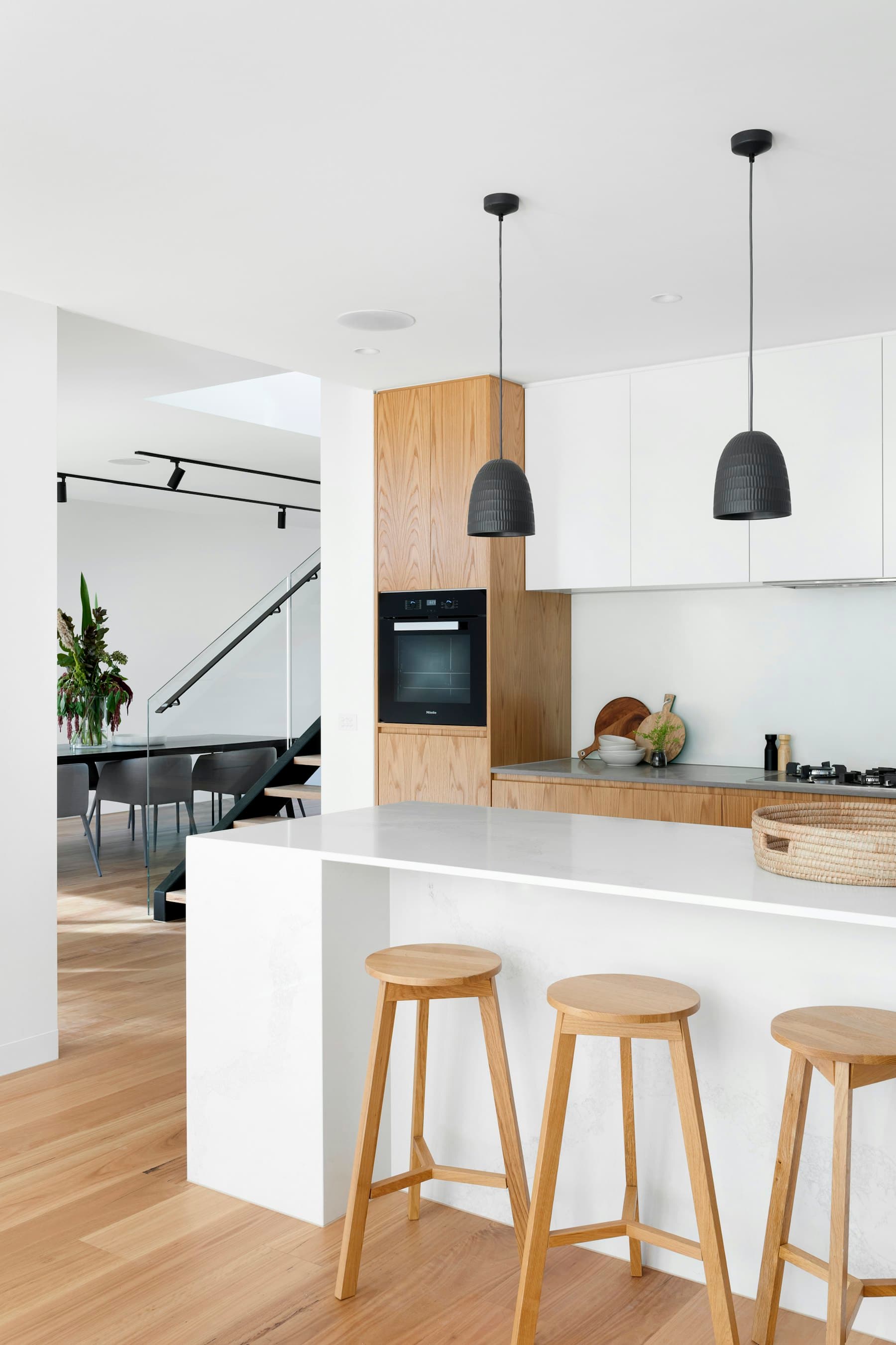Kitchen on the middle floor