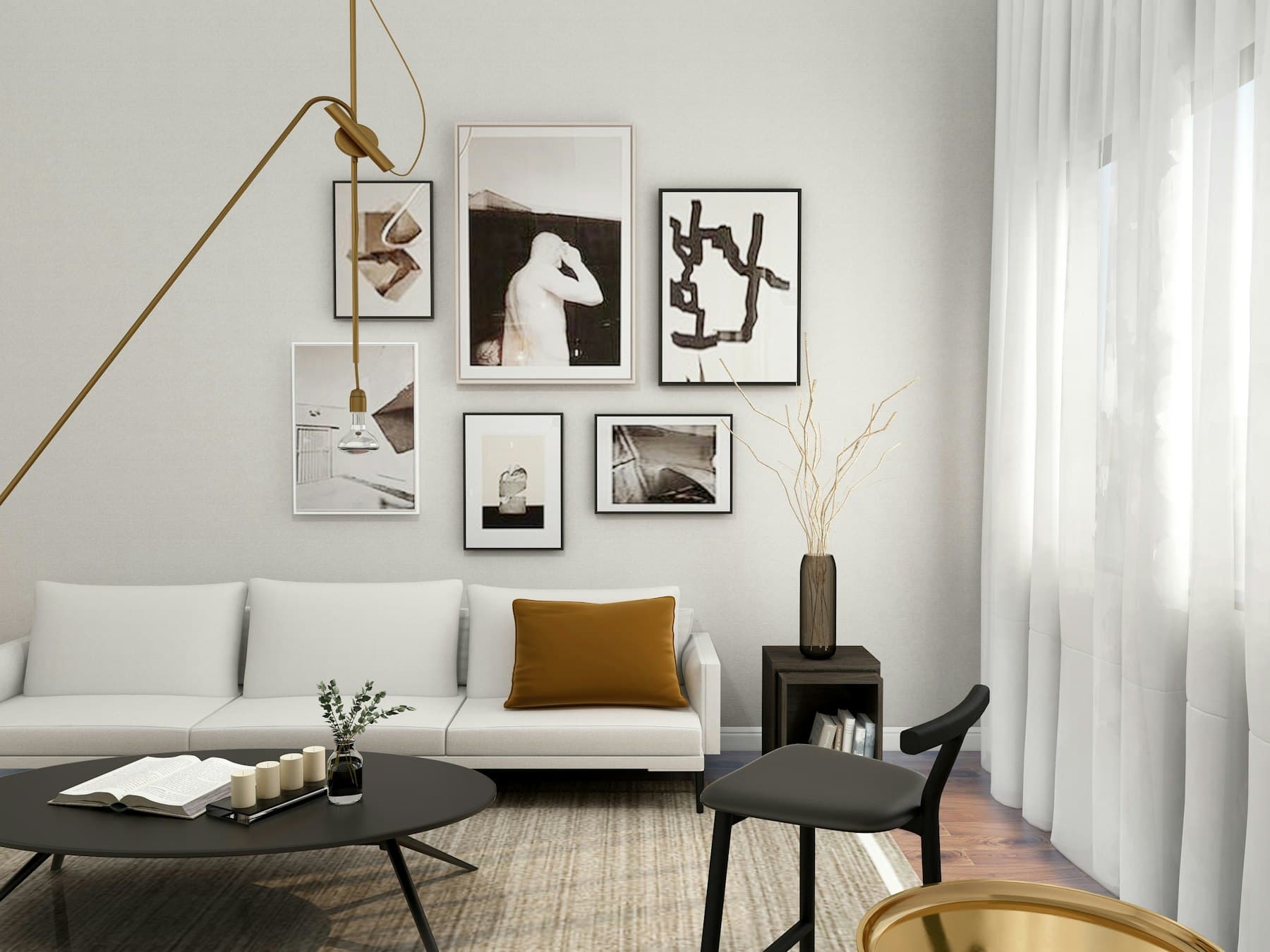 Show apartment living room